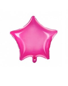 Шар воздушный из фольги star розовый 48см Party deco