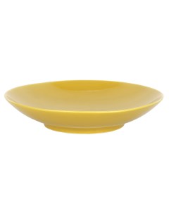 Набор суповых тарелок Желтый карри 23 см 4 шт Top art studio