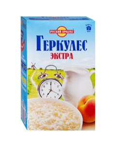 Хлопья овсяные Геркулес экстра 1 кг Русский продукт