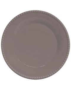 Тарелка обеденная Темно серый Tiffany 26 см Easy life