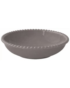 Тарелка суповая Темно серый Tiffany 20 см Easy life