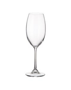 Набор бокалов для белого вина Milvus 300 мл 6 шт Crystalite bohemia
