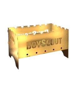 Мангал 500х300х300х1 5 мм складной GOLD с сумкой Boyscout