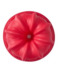 Форма силиконовая для выпечки Delicious 22 см красная круглая Walmer