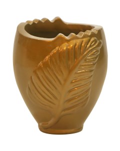 Кашпо Папоротник 25x24 бронза Hoang pottery