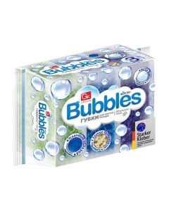 Губка Bubbles для посуды поролоновая 3 шт Grifon