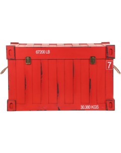 Сундук контейнер красный 69х42х42 см Fuzhou fashion home