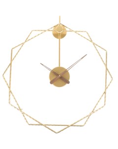 Настенные часы геометрические золотые 50х50 см Jjt