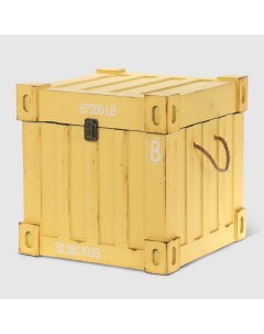 Сундук контейнер кремовый 38 5х38 5х38 5 см Fuzhou fashion home