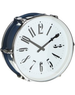 Часы настенные Drum синие 39 5х17 3х37 см Istime