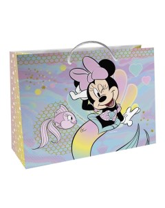 Пакет подарочный большой 40х30х14 см Minnie mouse