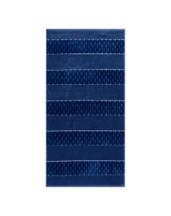Махровое полотенце Esteta синее 50х100 см Cleanelly