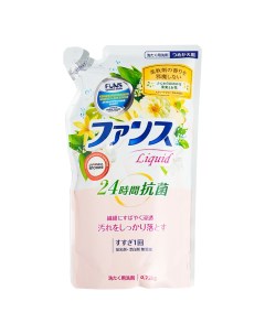 Жидкое средство Funs для стирки белья с антибактериальным эффектом концентрат сменная упаковка 720 м Daiichi
