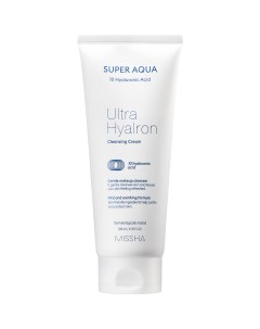 Пенка кремовая Super Aqua Ultra Hyalron для умывания и снятия макияжа 200 мл Missha