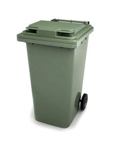 Контейнер для мусора зеленый 240л 24 С29 24 C29 S18 Ай-пласт
