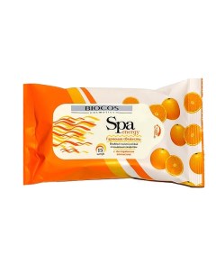 Влажные салфетки SPA Energy Апельсин 15 шт Biocos