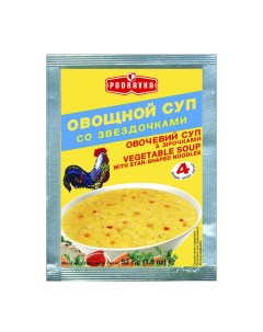 Суп Овощной со звездочками 52 г Podravka
