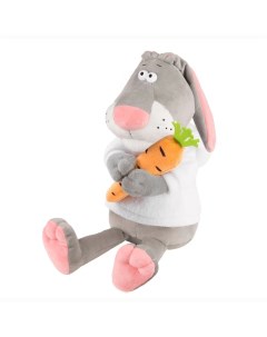 Мягкая игрушка Кролик Семеныч 25 см Maxitoys luxury