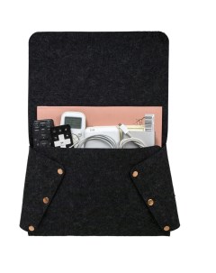 Органайзер для дивана и кресла черный 32x6x80 см Qwerty