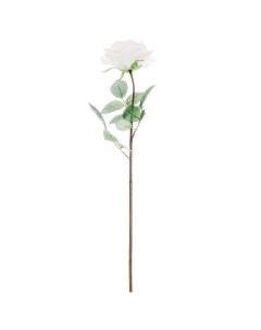 Цветок искусственный Роза Элизабет белая Most flowers