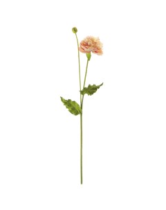 Цветок искусственный Мак крем персиковый Most flowers