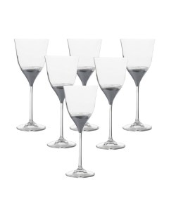 Набор бокалов Prestige Leaf Platinum для красного вина 6х330 мл Rcr