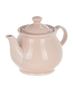 Чайник Классик 600 мл розовый Башкирский фарфор