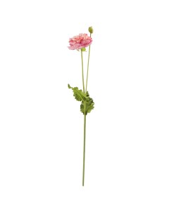Цветок искусственный Мак розовый цветок и нераскрытый бутон Most flowers