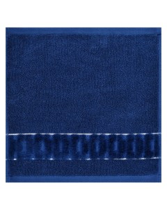 Махровое полотенце Esteta синее 30х30 см Cleanelly