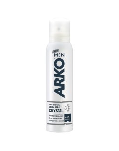 Дезодорант спрей Men Crystal мужской антибактериальный 150 мл Arko