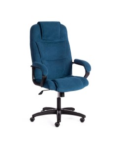 Кресло компьютерное 22 фолк синее 67х47х130 см Tc
