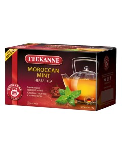 Чайный напиток Марокканская мята травяной 20 пакетиков Teekanne