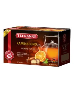 Чайный напиток Kaminabend травяной 20 пакетиков Teekanne