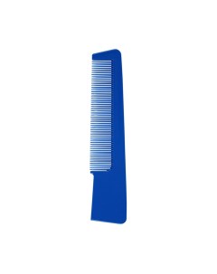 Гребень для волос пластиковый 015 синий 130х30 мм Lei