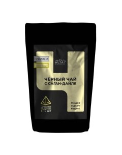 Чай чёрный с саган дайля в пирамидках 40 г Altay superfood