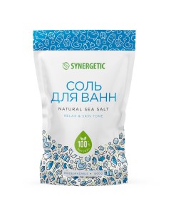 Соль для ванн 1 кг Synergetic