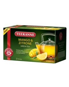 Чай зеленый с манго и цитрусовыми 20 пакетиков Teekanne