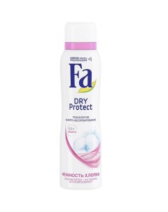 Дезодорант спрей Dry Protect Нежность хлопка 150мл Fa