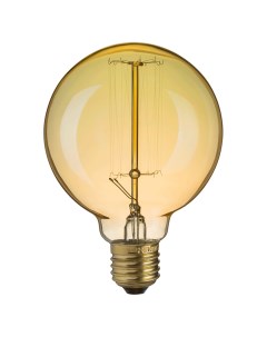 Лампа накаливания винтажная шар 60Вт цоколь E27 Navigator