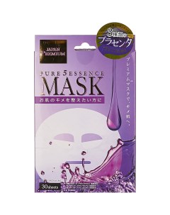 Тканевая маска Premium С тремя видами плаценты 30 шт Japan gals