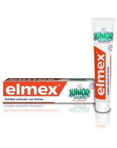 Зубная паста детская Junior защита от кариеса для детей от 6 до 12 лет 75 мл Elmex
