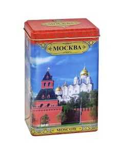 Чай чёрный ИМЧ Москва Кремль жестяная банка 75 г Имч (избранное из моря чая)