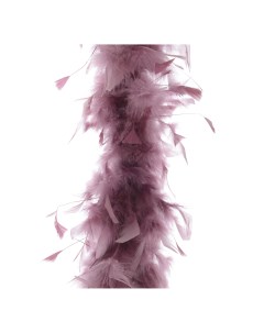 Гирлянда из перьев Боа розовая 184 см Kaeming Kaemingk