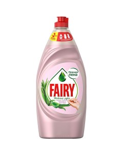 Средство для мытья посуды Нежные руки Розовый жасмин и Алоэ Вера 450 мл Fairy