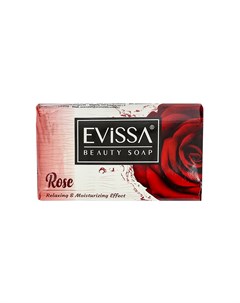 Мыло туалетное роза 100гр Evissa