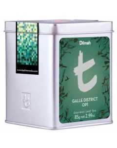 Чай чёрный t Series Galle district OP1 85 г Dilmah