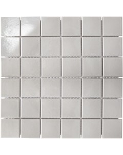 Мозаика 48x48 grey glossy 306х306х6 Starmosaic