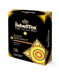 Чай черный SebaSTea Sunny bergamot 100 шт Sebas tea