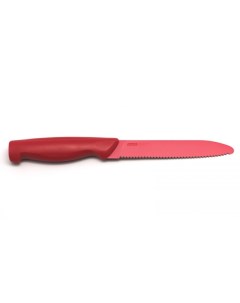 Нож кухонный Microban 5K R 13 см красный Atlantis
