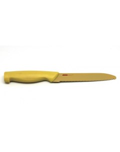 Нож кухонный Microban 5K Y 13 см желтый Atlantis